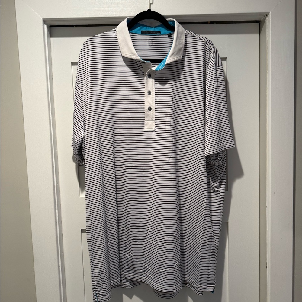 Greyson Men's Striped Golf Polo
